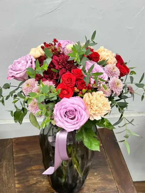 Delivered Bouquet Roses
